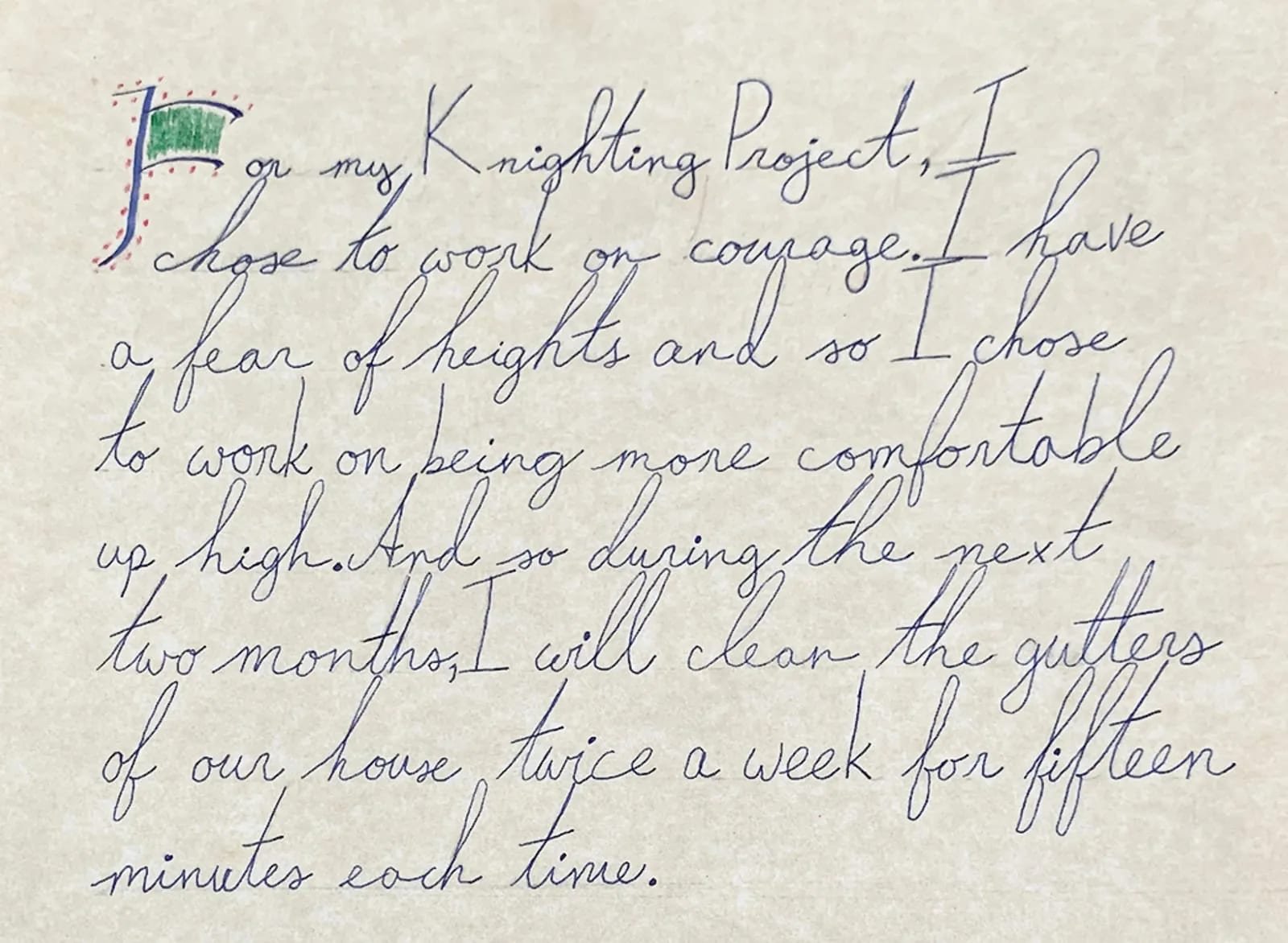 knighting ceremony project promise 1